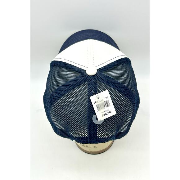 Ocean & Coast Hat Red White & Blue Dolphin Mesh Adjustable Snap Back OSFM - Picture 8 of 11